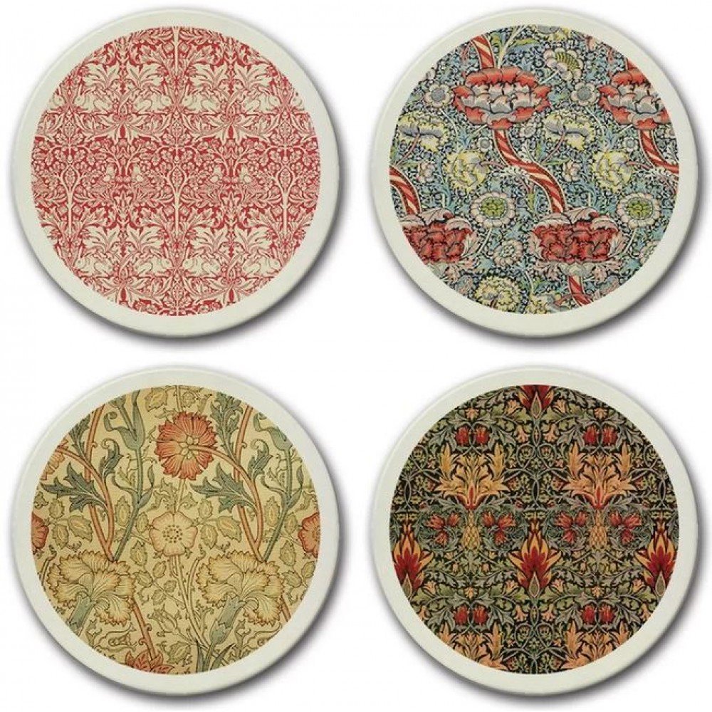 William Morris Textiles Coaster (Set of 4)