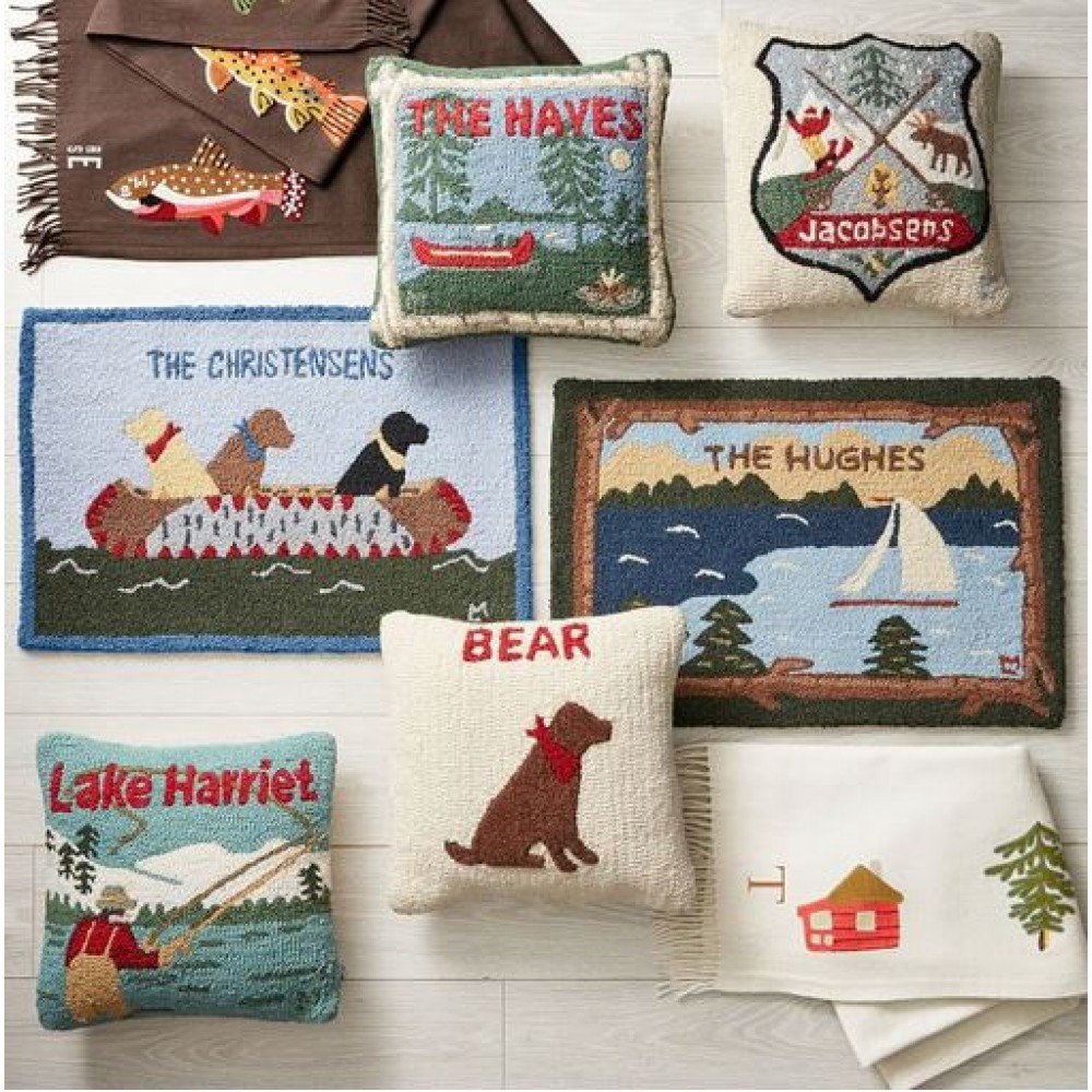Hand Hooked Pillows