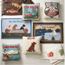 Hand Hooked Pillows