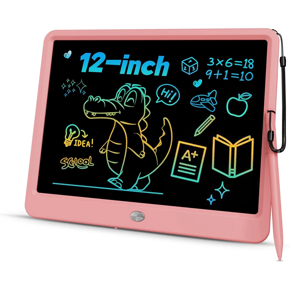 proffisy LCD Writing Tablet (Multicolor-Pink) 