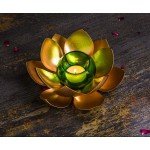 Handcrafted Lotus T-Light Candle Holder 