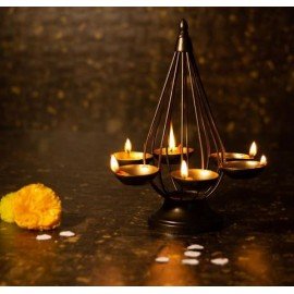 Chic Decorative Diwali Floor Diya Stand