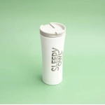 Ivory White Travel Mug