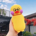 Little Ducky Glass Bottle