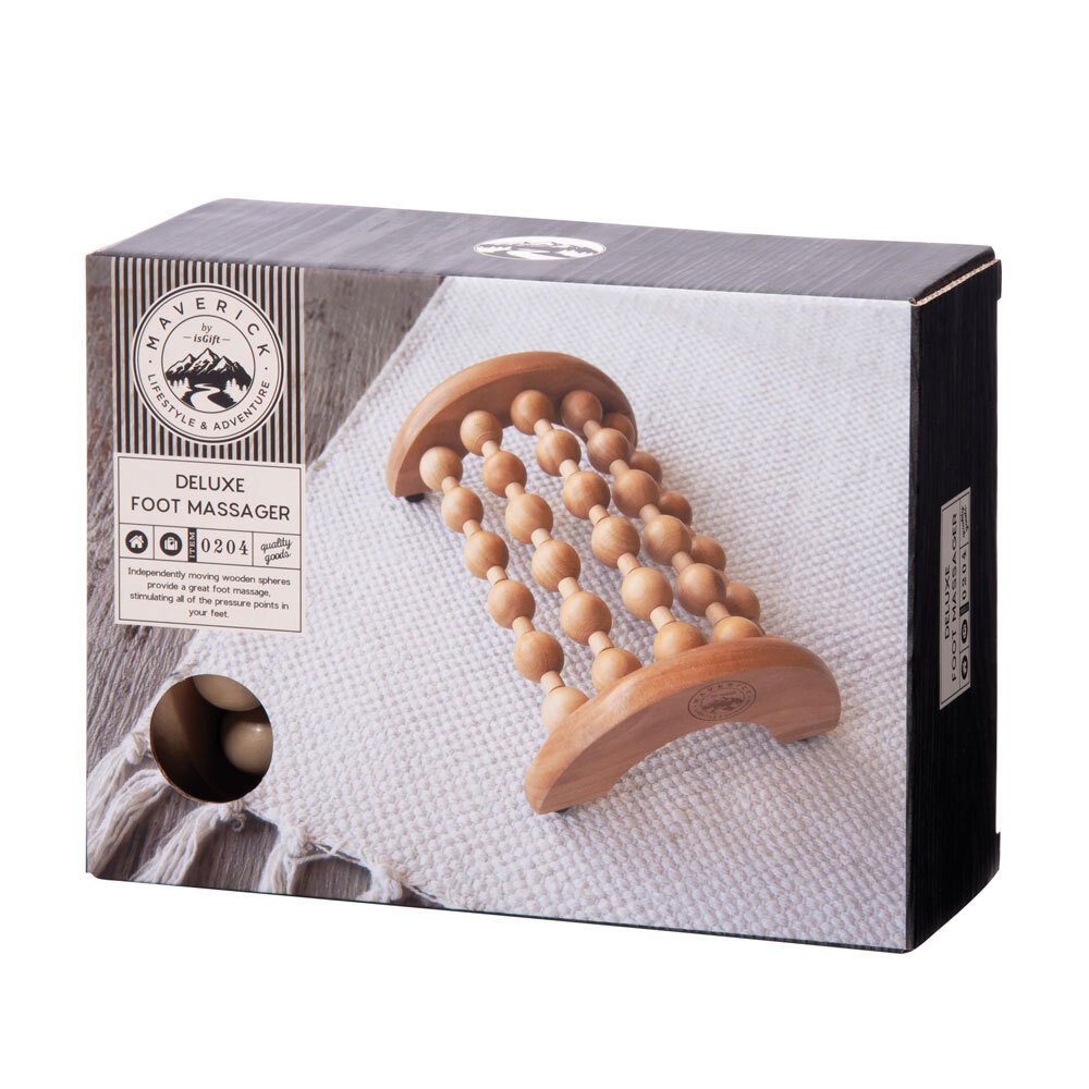 Deluxe Wooden Foot Massager