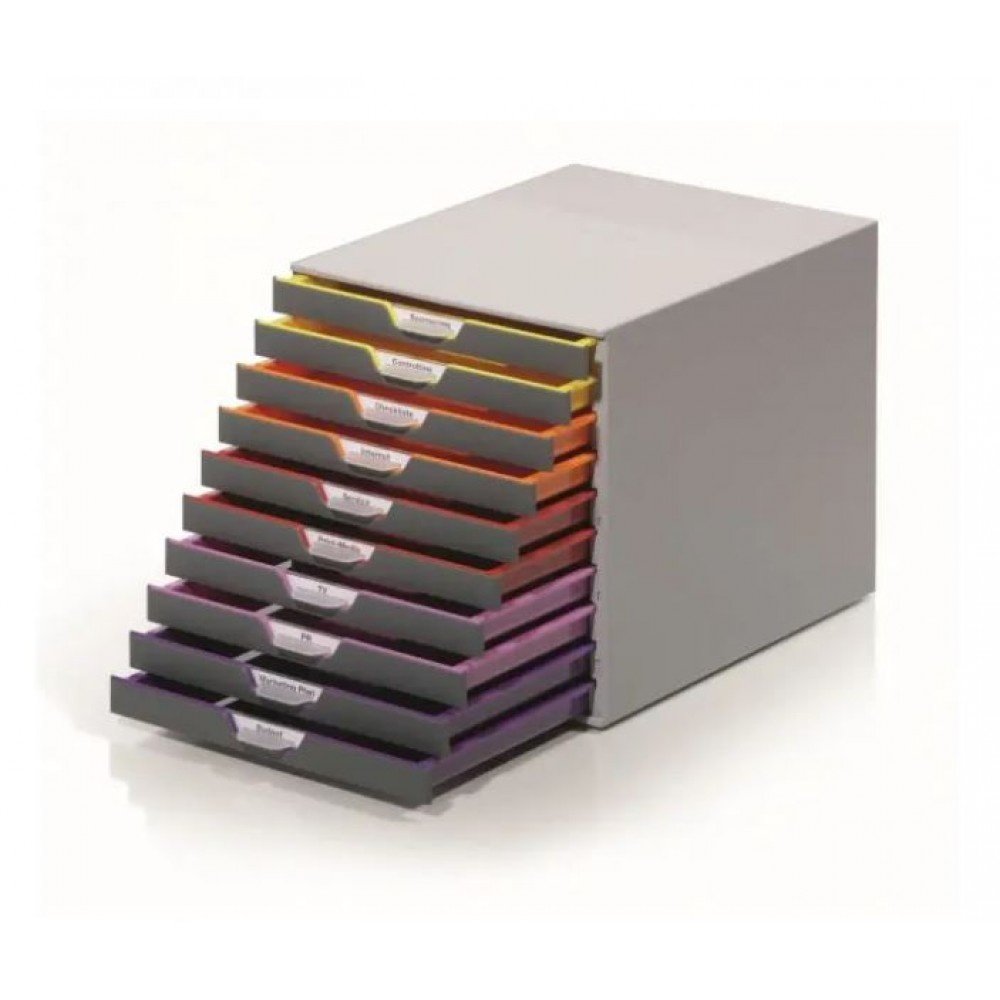 DURABLE 761027 MULTI STORAGE WITH 10 DRAWERS