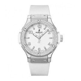 Stainless Steel and Diamond Big Bang Watch 38mm