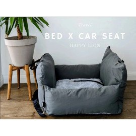 Dog Car Seat + Dog Bed + Dog Travel Bag Gymbag 