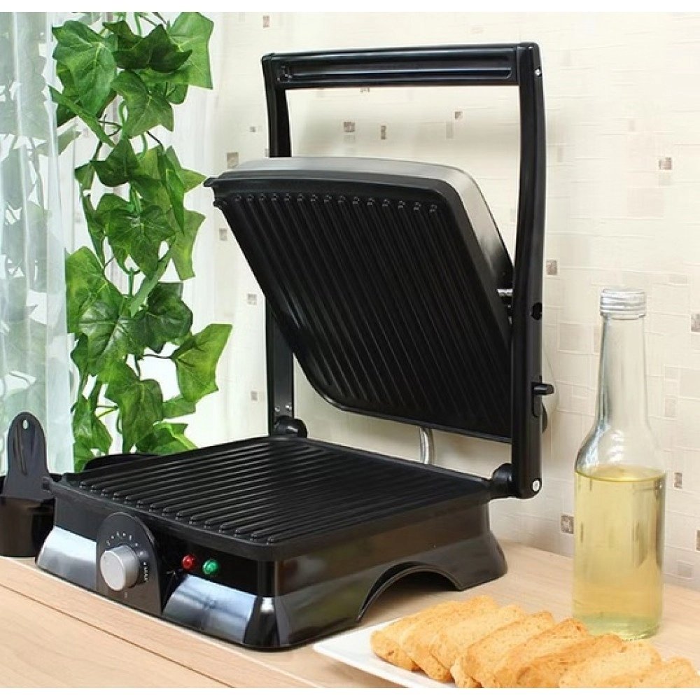 Wonderchef Super TandoorFamily Size by Chef Sanjeev Kapoor Stainless steel Toasters & Sandwich Makers in Silver & Black Colour