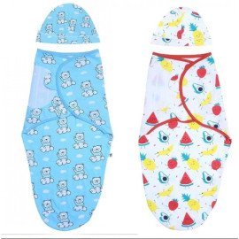 Baby Swaddle Combo - Hello Bear & Fruity Cutie