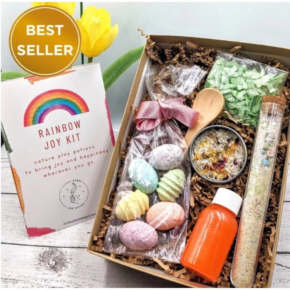 Rainbow Joy Potion Kit for Kids with Affirmations