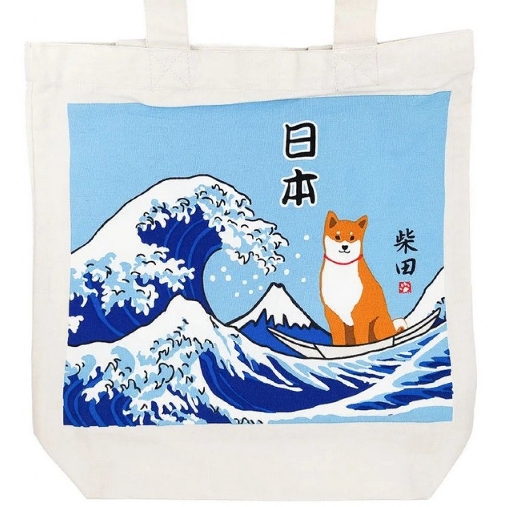 Japanese Tote Bag Great Wave