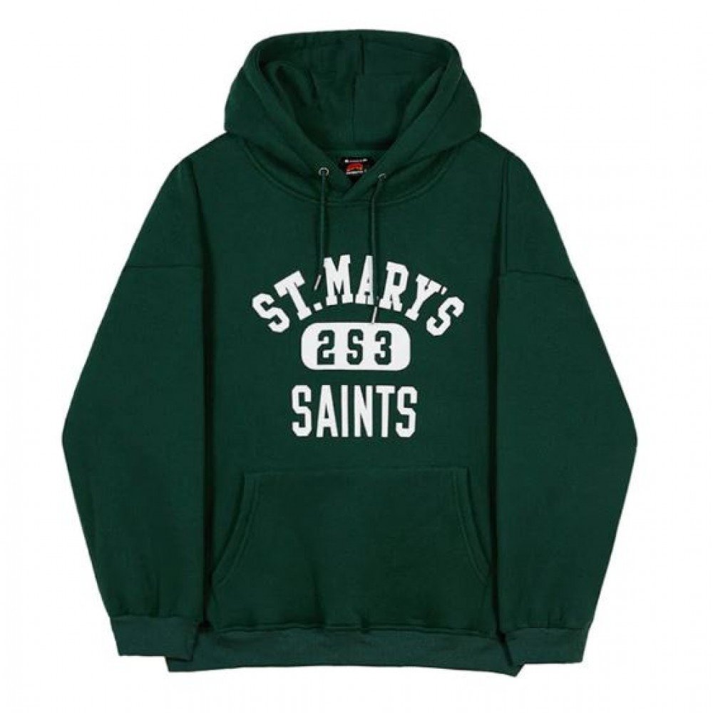 Green ST Mary's College Hoodie