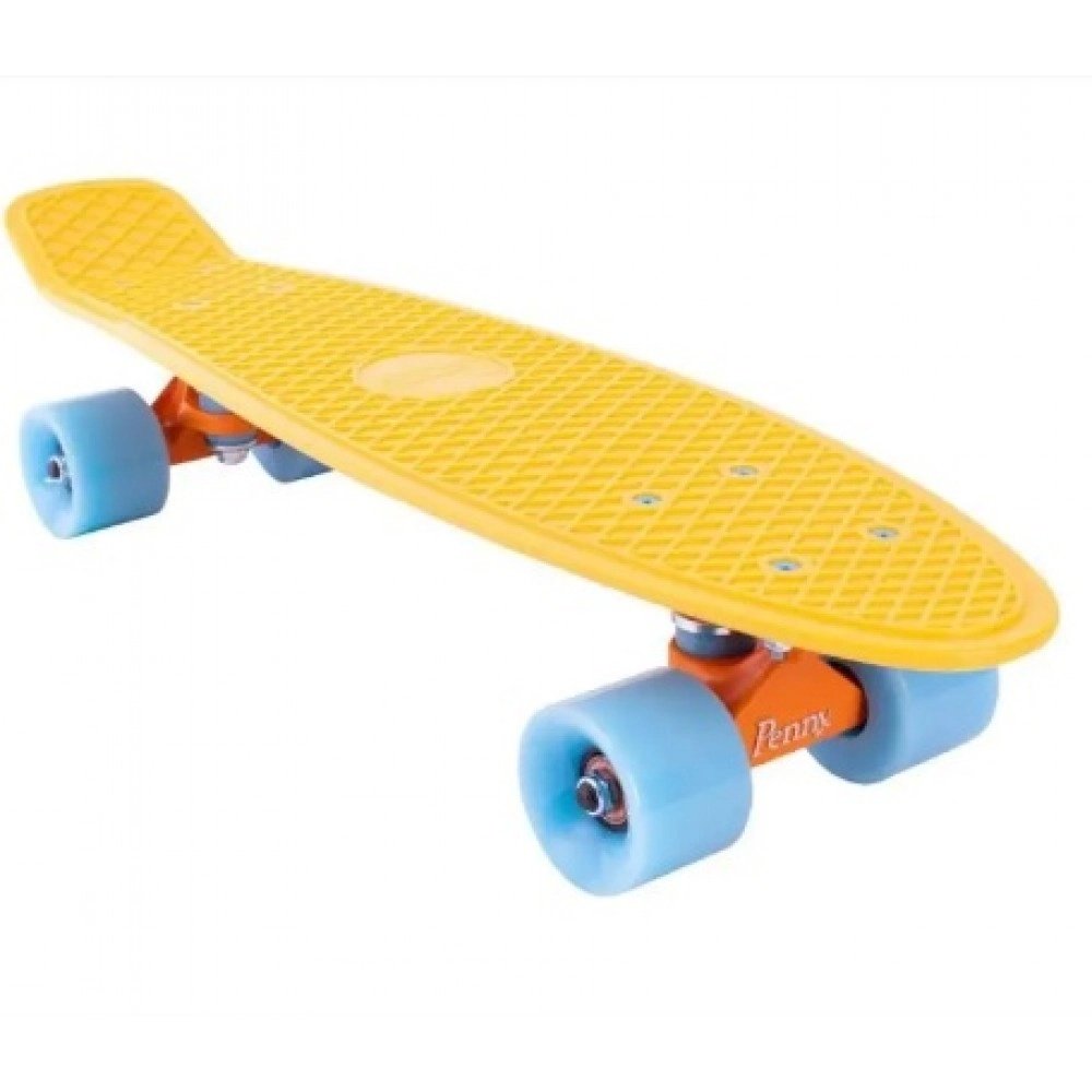 Penny High Vibe Complete Cruiser - Yellow/Blue 22''