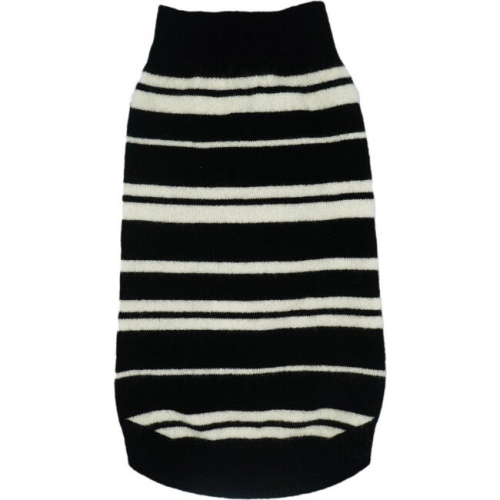 The Lupo Sweater, Black And White