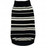 The Lupo Sweater, Black And White