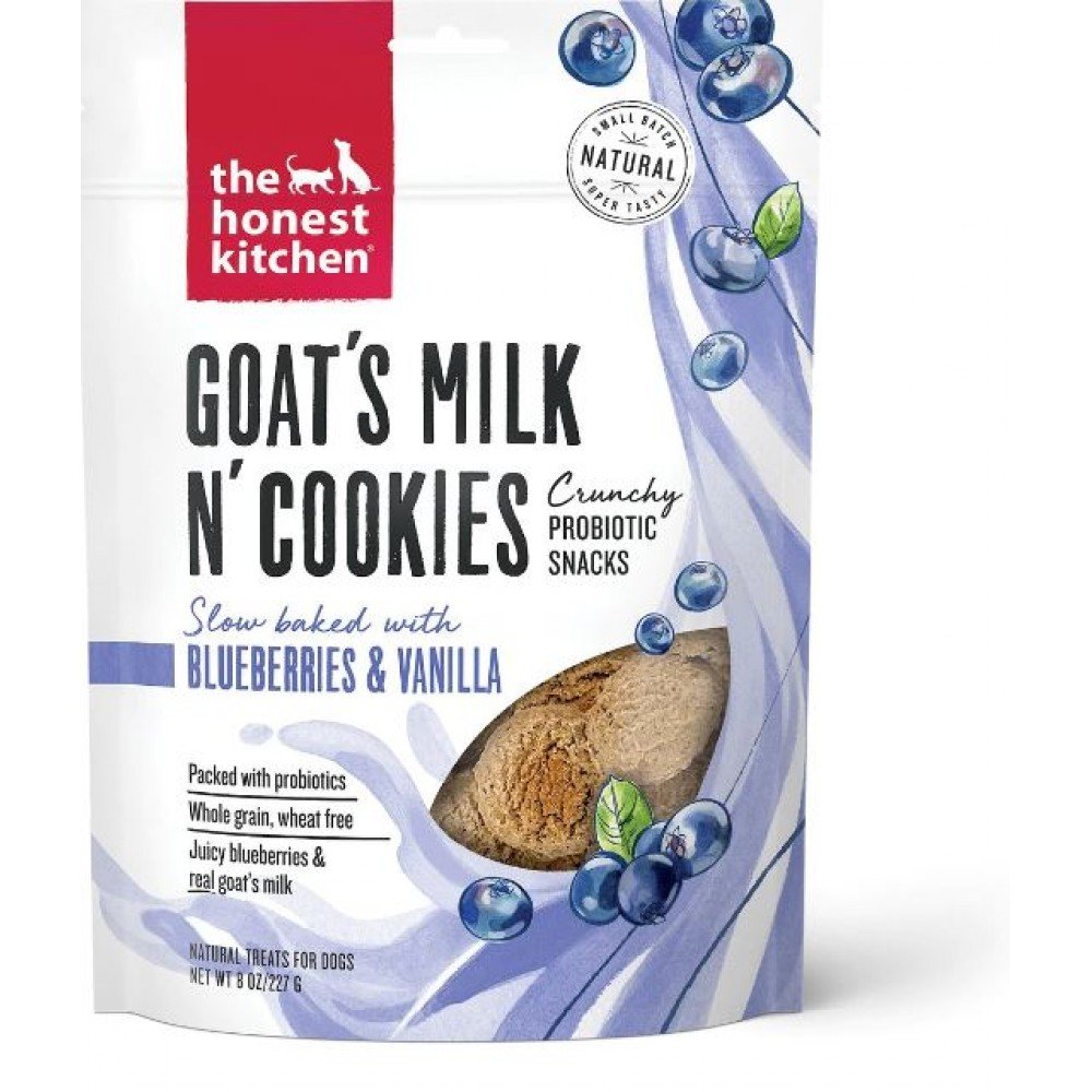 The Honest Kitchen Goat's Milk N' Cookies Slow Baked with Blueberries & Vanilla Dog Treats