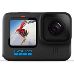 GoPro HERO10 Black - Waterproof Action Camera with Front LCD and Touch Rear Screens