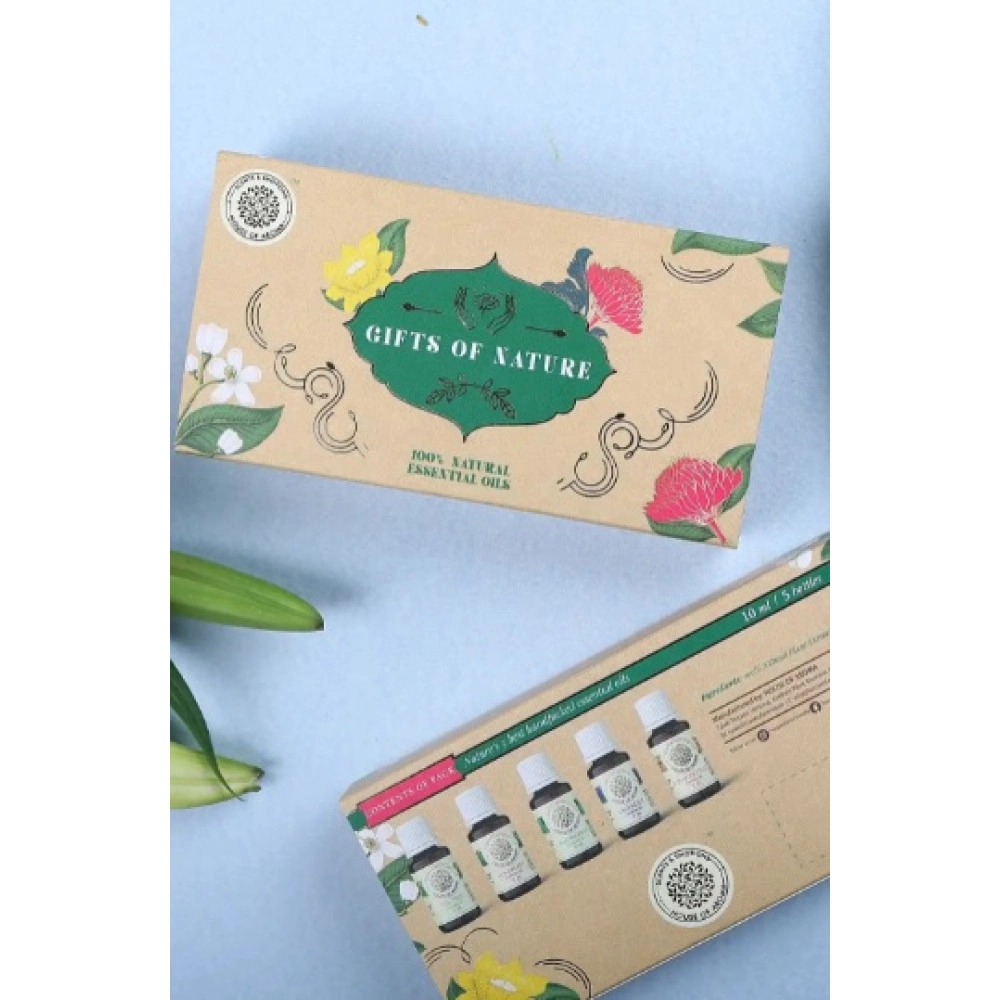 Set Of 5 Essential Oils Gift Set