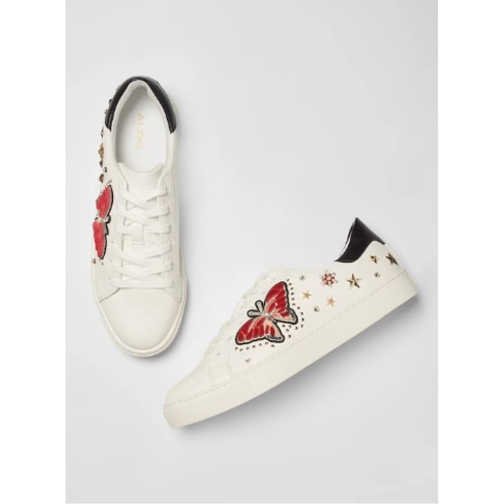 ALDO Women White Sneakers