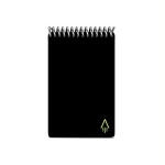 Rocketbook Everlast Mini Smart Reusable Notebook, Infinity Black, 3.5" x 5.5" (EVR-M-K) 