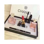 Chanel Gift Set (2 Perfume + 4 Lipstick Intense Lip Color) 100Gm