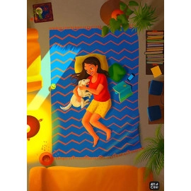 Dog Mother - Art Print