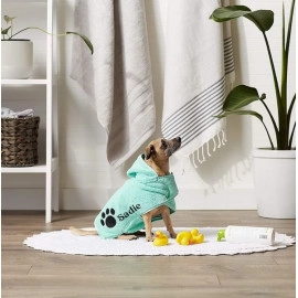 Hooded Robe Towel for Dogs