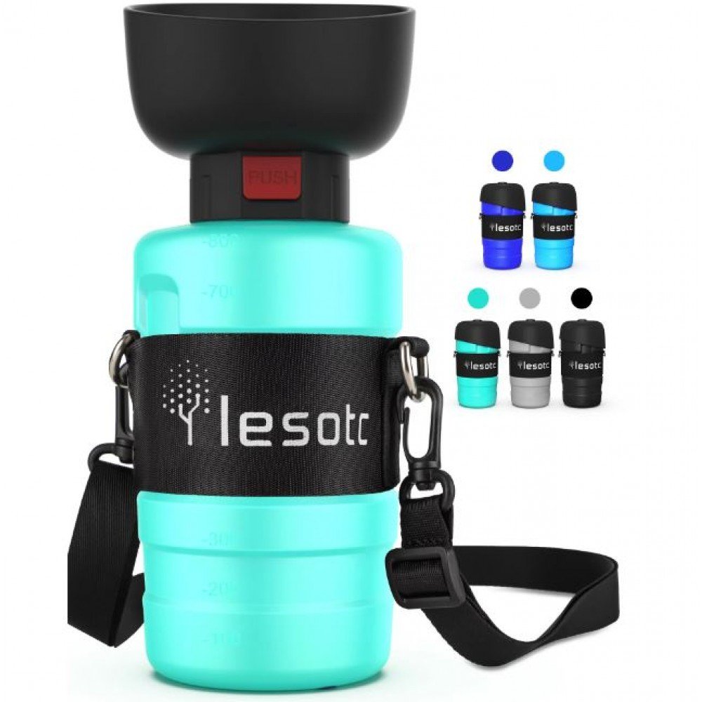 lesotc 2022 Upgraded Pet Water Bottle for Dogs