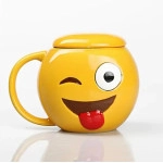 Delightful Emoji Coffee Mug