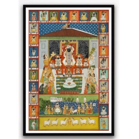 Annakot Shrinath Ji Pichwai Artwork