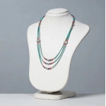 Ethnic Tribal Tibetan Beadwork Necklace from Himalayas