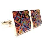 Floral Splash Cufflinks