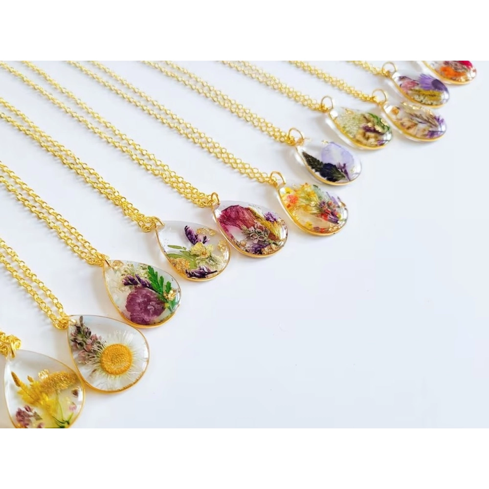 Birth Month Flower Necklace