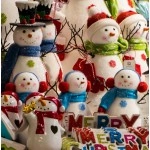 Smiling Snowmen (51 Piece Mini Christmas Wooden Jigsaw Puzzle)