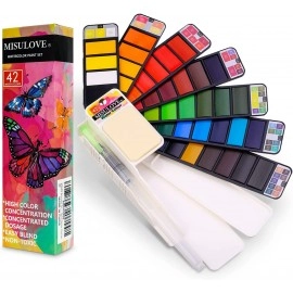 MISULOVE Watercolor Paint Set